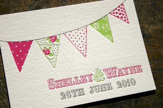 Don't be shy to look at Blush as their Letterpress invitations are 